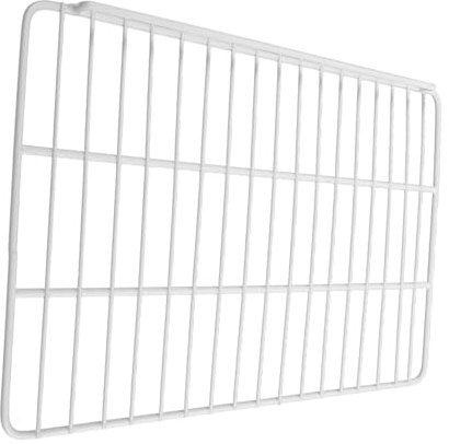BETOOKY Ripiano del Congelatore in Metallo 43,5X30 CM Divisore Intelligente e Bordo Singolo, Progettato per Congelatori a Pozzetto e Mini Frigo, Organizzatore Salvaspazio