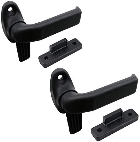 AB Tools Juego de 2 cierres y retenedores para manija de ventana derecha, de polipropileno
