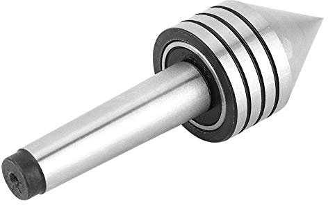 MT2 Tailstock Live Center Heavy Duty Bearing Tailstock Lathe Center Woodworking Tapered Turn Center Metal Wood Lathe Turning Tool