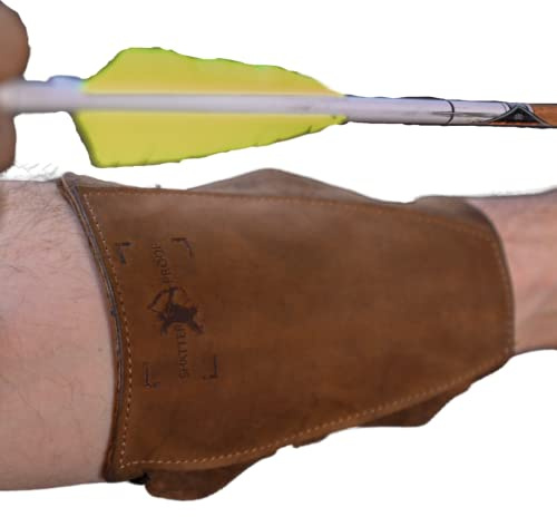 Splittersäker bågskytte ultimat armskydd (vänster hand (för en högerhänt skjutare))