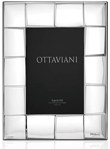 Ottaviani Portafoto square Portafoto di colore argento. Dimensioni: 18x24 cm. La referenza è 4004