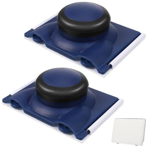 Paint Edger Paint Pad - 2 Pack Multifunctional Paint Edger Tool Nylon Bristles Edges Home Painting Brush Tools for Cutting in Wall and Ceiling