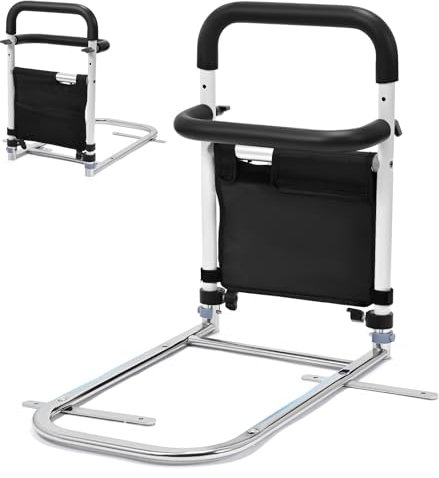 Ixdregan Barandilla Cama Adulto, Barrera Cama Adultos, Barrera Anticaída para Camas para Ancianos, Ajustable y Adaptable, Barrera de Cama para Ancianos Adecuada para Diferentes Camas