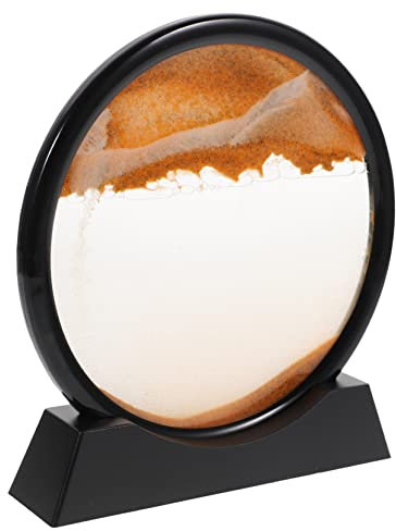 PHENOFICE Sable Mouvant Paysager Art du Sable Décoration Mouvement Liquide Sablier et Étagère