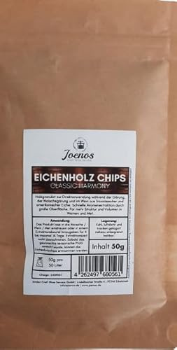 Eichen-Holzchips classic Harmony für Wein und Met, 50 g, Struktur und Harmonie