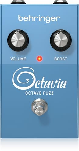 Behringer OCTAVIA Pédale Fuzz Octave Vintage Octave Up Guitare