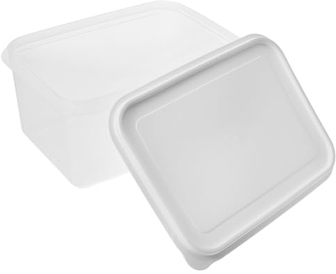 LOLIPPYY Teig Gärbox mit Deckel Bpa freier PP Vielseitig für Pizzateig und Brotteig Luftdicht Verschließbarer Teigbehälter für Küche und Restaurant Einfache Teigführung und