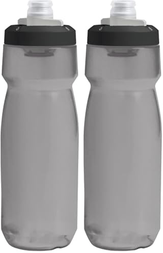 CAMELBAK Podium Drinking Bottle Smoke/Black 24 oz (Pack of 2)