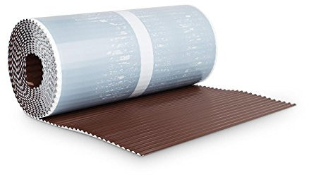 BMD Kaminanschlussband | 6 Farben | 300 mm x 5 m | braun RAL 8017 | Wandanschlussband | UV-beständig | Butylkleber selbstklebend| Schornstein | Dachfenster | Erker | Kamin | Dach | Wand