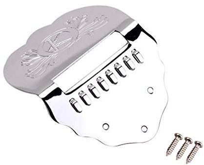 Saitenhalterabdeckung Für Mandoline Gitarren Saitenhalter Brücke Saitenhalter Brücke Gitarre E-gitarren- Gitarrensattel Mandoline Hals Für E-gitarre Oval Zubehör