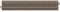 Trix 62236 C-Gleis gerade, 236,1 mm (1 Stück)