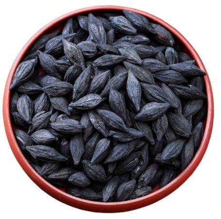 Briquettes de charbon d'olive sans fumée pour la cuisine intérieur/extérieur, l'infusion du thé, le barbecue – 500 g (5 variantes : noyer, jujube, ulan, longyan, charbon d'olive) (charbon d'olive)