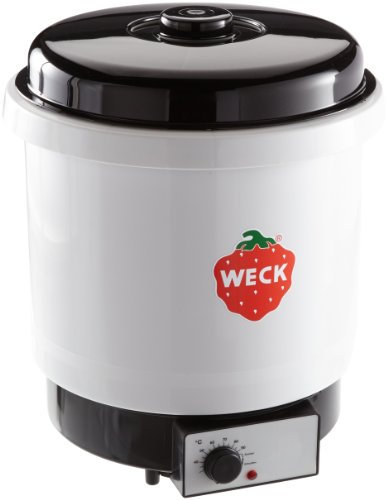 Weck WAT 34 - Esterilizador para conservas (plástico, sin temporizador, con rejilla)