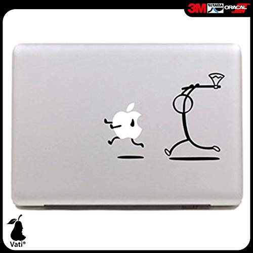 VATI Hojas desprendibles Kill Geniales Diseño Sticker Decal la Piel del Vinilo de Arte Negro para Apple Macbook Pro Aire Mac 1315 Pulgadas / 13 Unibody 15Pulgadas portátil