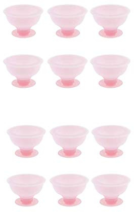 Tubayia 12 Stück Anti-Cellulite Massage Schröpfen Tasse Körper Massagegerät Silikon Schröpfset