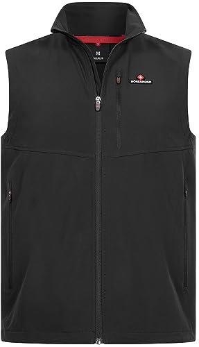 Höhenhorn Allalin Herren Weste Softshell Schwarz Gr. XL