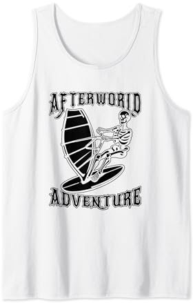 Windsurfen Skelett - Surfbrett Windsurf Windsurfer Tank Top