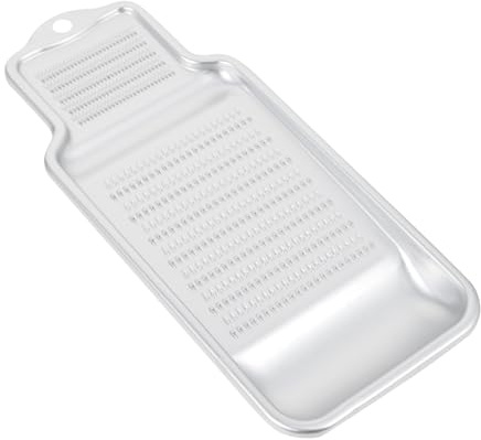Alipis Râpe à Gingembre et Ail en Aluminium, Zesteur Pratique pour Citron et Orange, Dents Anti-Obstruction, Facile à Nettoyer | Dents Anti-obstruction, Nettoyage Facile, Trou Suspendre, pour Fruits et Pomme de Terre