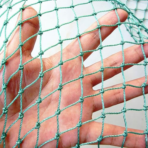PanHuiWen Vogelnetze Vogelschutznetz Balkon Taubenabwehr Balkon Netz Ohne Bohren Fischernetz Deko Maschenweite 1.5x1.5cm Gemüsenetz Pool Netz Gartennetz Teichnetz Laubnetz,2x10m