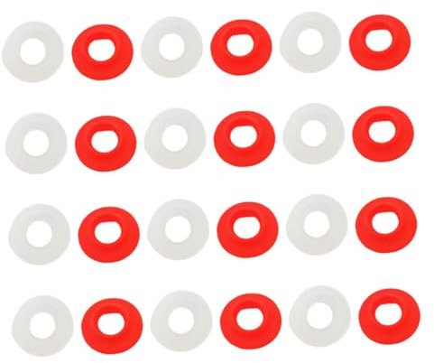 Ciieeo 24pcs Swing Top Bottle Seal Gasket Washer Leak Seal Gasket Replacements for Home Brew Beer Bottle Caps