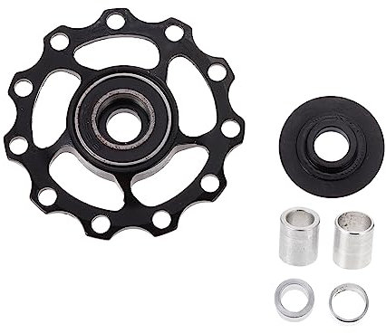 KOMBIUDA Führungsrad Für Mountainbike Rad Aus Aluminiumlegierung Führungsrad Mit Metalllager Rad Für Hintere Übertragung Hinten