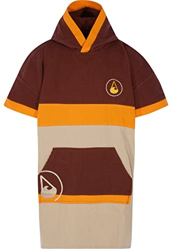 WAVE HAWAII Travel-Poncho de baño para hombre y mujer, L-XL, 171-197 cm
