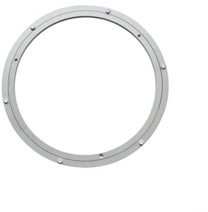 URPIZY Piastra girevole in alluminio Lazy Susan 12-39 cm piatto girevole per cucina tavolo da pranzo cuscinetto rotante piattaforma fai da te 5-16 pollici (12 in)