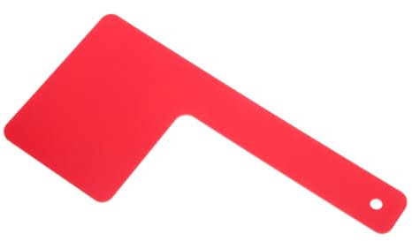 EXCEART Bandiera Rossa Segnale Per Cassetta Postale in Acrilico Facile Da Installare Resistente Intemperie Per Cassette in Mattoni Aperto Kit Di Ricambio Efficiente e Visibile