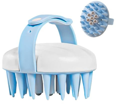 Spazzola per shampoo e cuoio capelluto, spazzola per capelli e cuoio capelluto, pettine per lavare i capelli, scrubber per massaggio alla testa, per donne e uomini