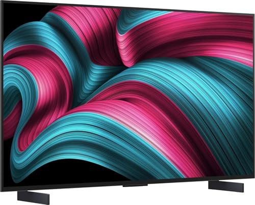 LG OLED42C55LA - TV 42 Pollici, 4K, OLED, Smart TV, DVB-T2, HEVC/H.265, Classe energetica G