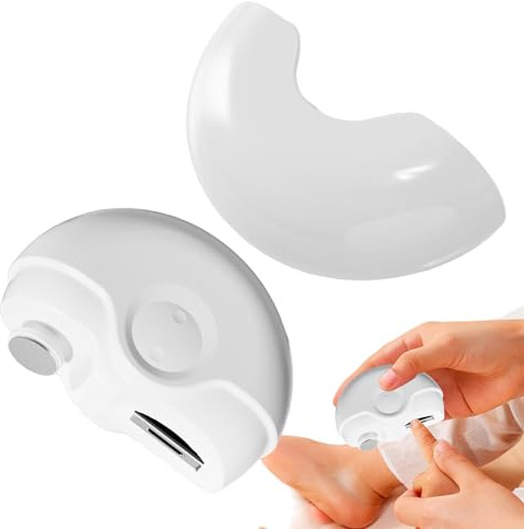 Tagliaunghie elettrico per le dita dei piedi | Strumento portatile per la cura delle unghie con lucidatura, lucidatore automatico elettrico per unghie, per gli amici, la famiglia, gli adulti, mamma e