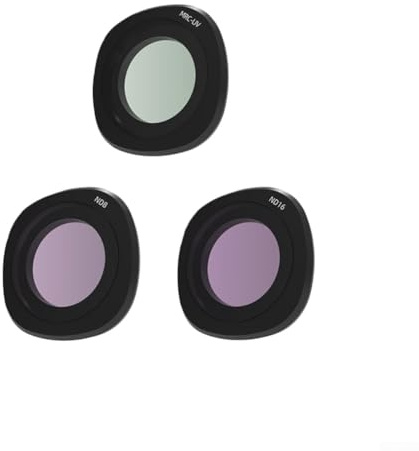 ND-Filter für DJI NEO 2, UV CPL ND8 ND16 ND32 Filter-Set, Premium Optisches Glasobjektiv-Zubehör für Drohnen-Fotografie, Schwarz (A)