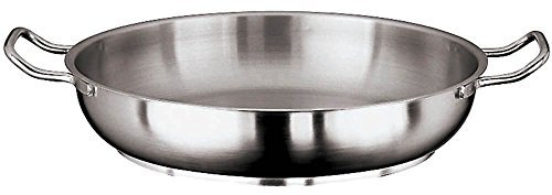 PADERNO - Paellera (acero inoxidable, 14 pulgadas)