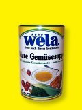 Klare Gemüsesuppe (mit Meersalz) 1/2 Dose