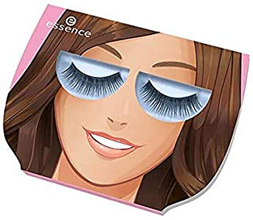 essence fancy fake lashes, eyelash glue, Nr. 01, schwarz, verdichtend, definierend, verlängernd, volumengebend, vegan, entspricht unserem CLEAN BEAUTY Standard, künstliche Wimpern (1 Paar)