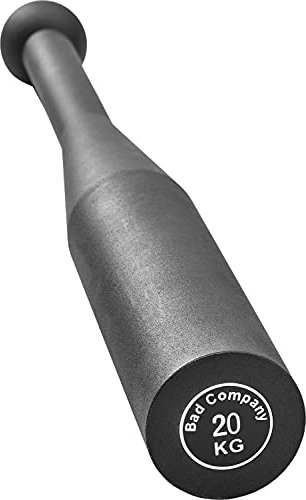 Bad Company Steel Indian Club Bell I stålsvängbar klubb för effektiv helkroppsträning I 20 kg