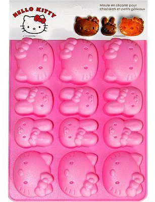 CARAMBELLE - Moule en silicone Hello Kitty : Petit modèle