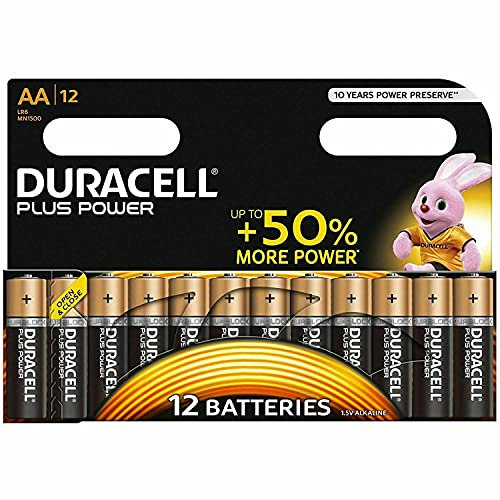 Duracell Plus AA Batteries, 12 Count ( Pack of 1)