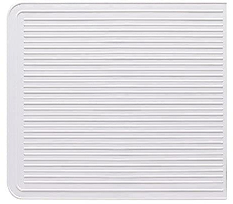 Excelsa Alfombrilla de Goma Fregadero de Drenaje cm. 40 x 36