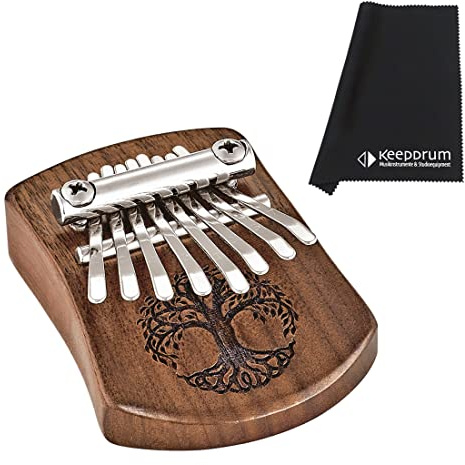 Meinl Sonic Energy KL801TOL Mini Kalimba + keepdrum Mikrofasertuch