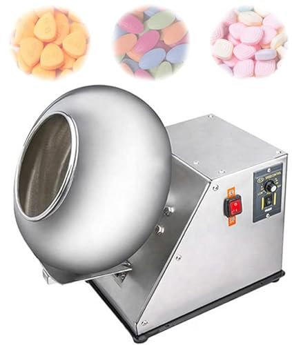 UIBAO Mini Alimenti Piccoli Automatici Noci Caramelle Zucchero Cioccolato Arachidi Mandorle Zucchero Farmaceutico Tablet Nano Film Coating Pan Machines Coater 2-5kg/h