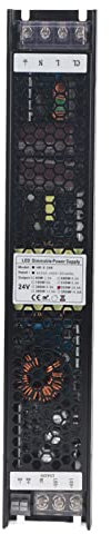 Marhynchus Dimmbares Netzteil, 250-W-Gehäuse aus Aluminiumlegierung, Stabil, Hocheffizient, SCR 010 V-PWM-DALI-Steuerungsmethoden, Einfache Installation, für LED-Lichtleiste, Hochwertige