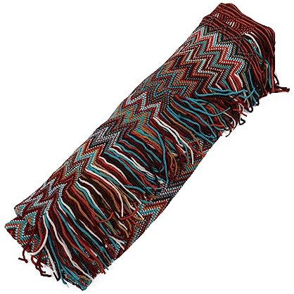 ULDIGI Warme Decke Für Die Couch Gestrickt Im -Stil Acrylfaser Pflegeleicht Dekoratives Wohnaccessoire