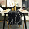 Jayusaror Tischläufer Modern Herbst Schwarz und Weiß Leinen Marmor Goldene Textur Abstrakte Kunst Waschbarer Tischläufer für Kaffee, Esszimmer, Kommode, Beistelltisch, Schlafzimmer, 33 x 183 cm