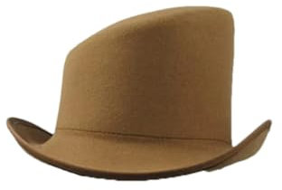 SaoBiiu Woll-Zylinderhut für Herren, einfarbig, Fedoras, Zaubererhut, Topper, Hüte für Damen und Herren, Partykleid, Hüte, Derby-Hüte, 16, Einheitsgröße