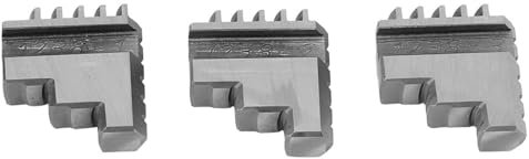 Baxnore 3PCS K11 80 Portabrocas de mordaza, Portabrocas de torno autocentrante 20CrMnTi, Portabrocas autocentrante, Portabrocas de torno de metal, Piezas de torno de portabrocas