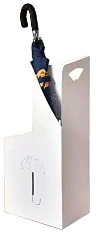 WUNMSKZR Parasol Holder Umbrella Rack Umbrella Stand Iron Art Hotel Umbrella Stand Umbrella Stand on The Ground 20/25 Times; 60 cm Base/Black/One Size,White-One Size