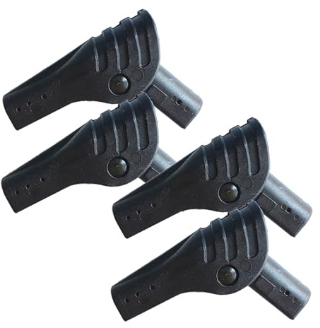 TOYZFRIENDY Zeltstangen Halter aus Nylon 4 Stück Zeltfaltgelenk für Outdoor Camping UV Beständig Stoßfest und Verschleißfest