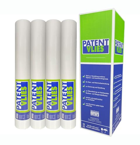Profivlies Glattvlies 150g Weiß Malervlies Renoviervlies 4x 25x0,75 m 75 m²