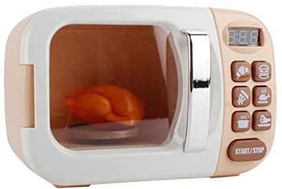 Mini appareil électroménager - Jeu de rôle, jouets de cuisine pour enfants d'âge préscolaire - Micro-ondes